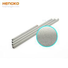 Custom stainless steel 316 sintered fine micro nano bubble tube diffuser for Lead-free reflow oven/wave soldering